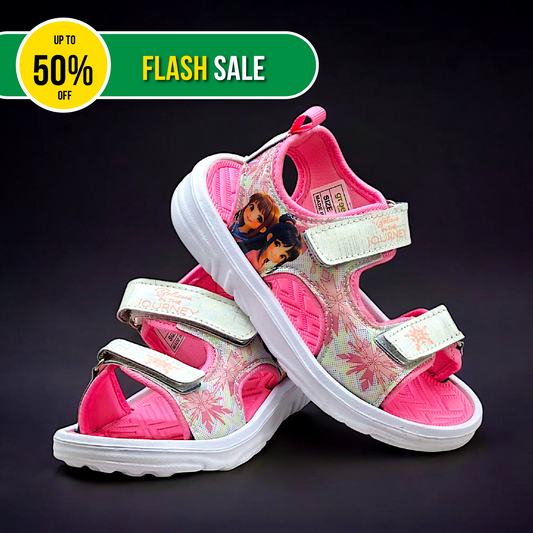 Girls’ Anime Princess Pink Sandals