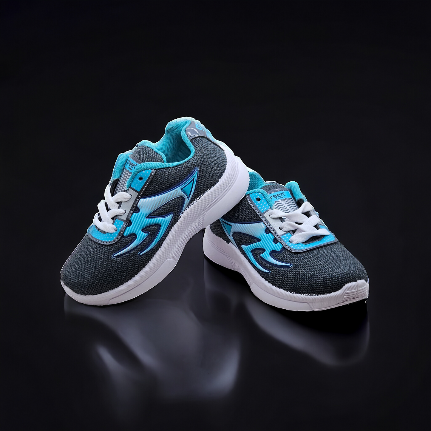Blue Sports Shoes for Little Explorers!