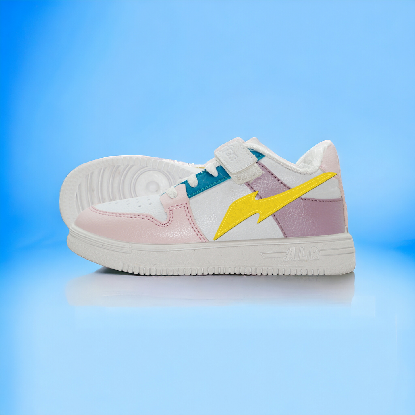 Premium Pink & White Sneakers for Kids
