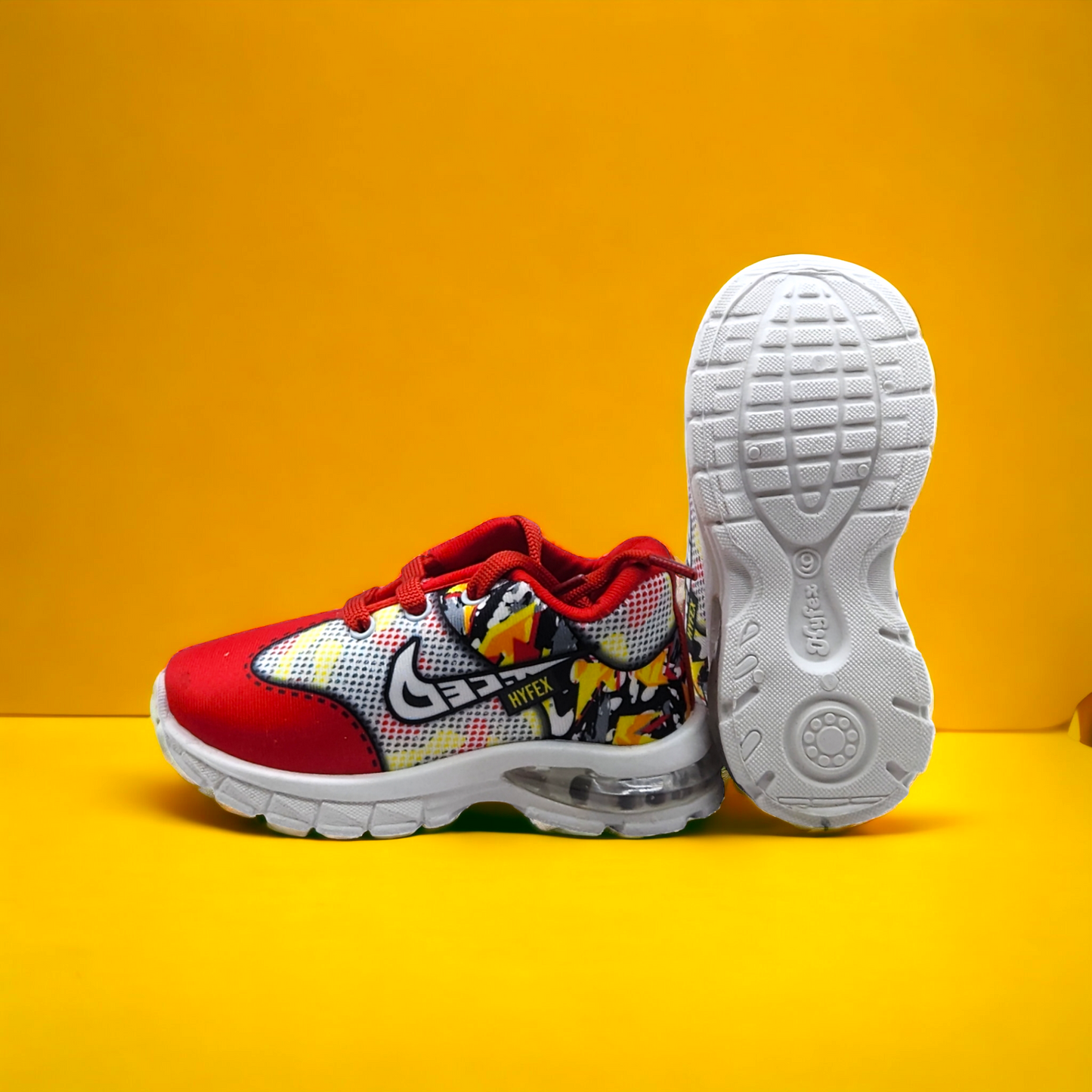 Red Sports Shoes for Boys -Bold, Stylish & Comfortable