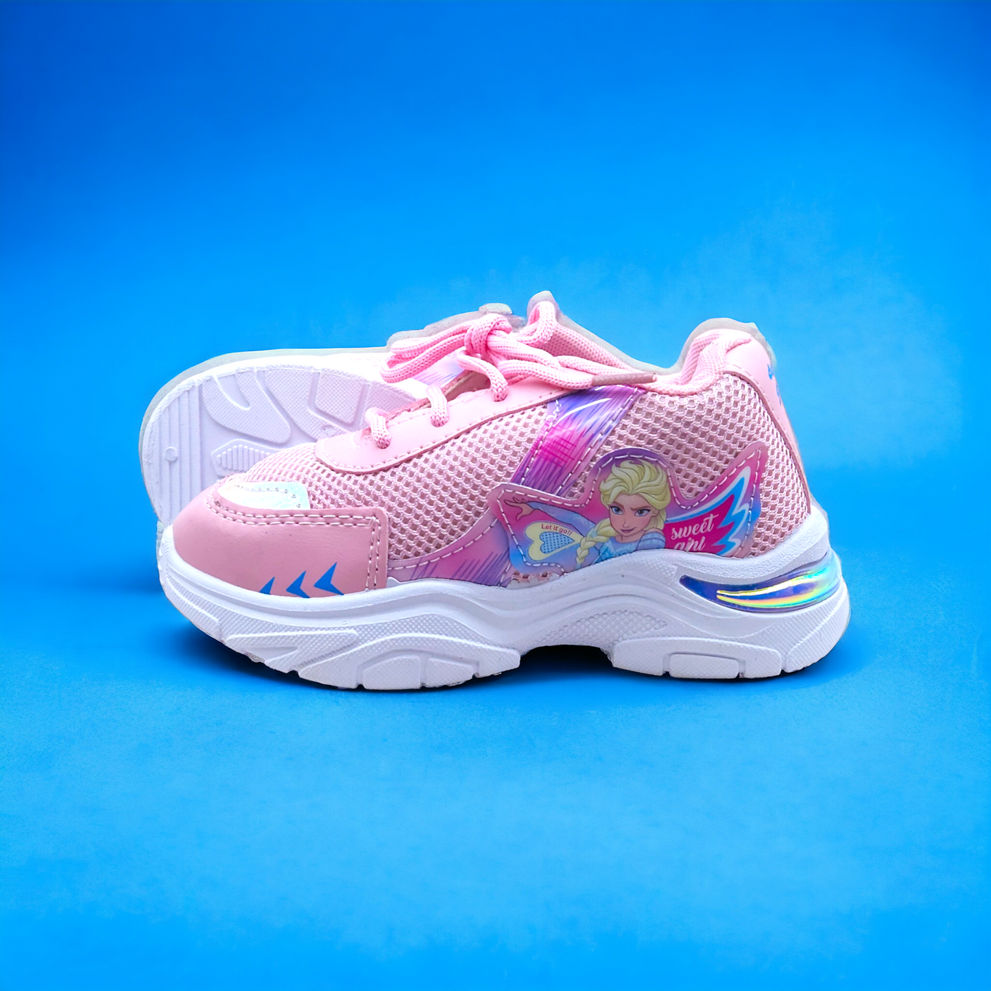 Frozen Pink Casual Shoes for Girls