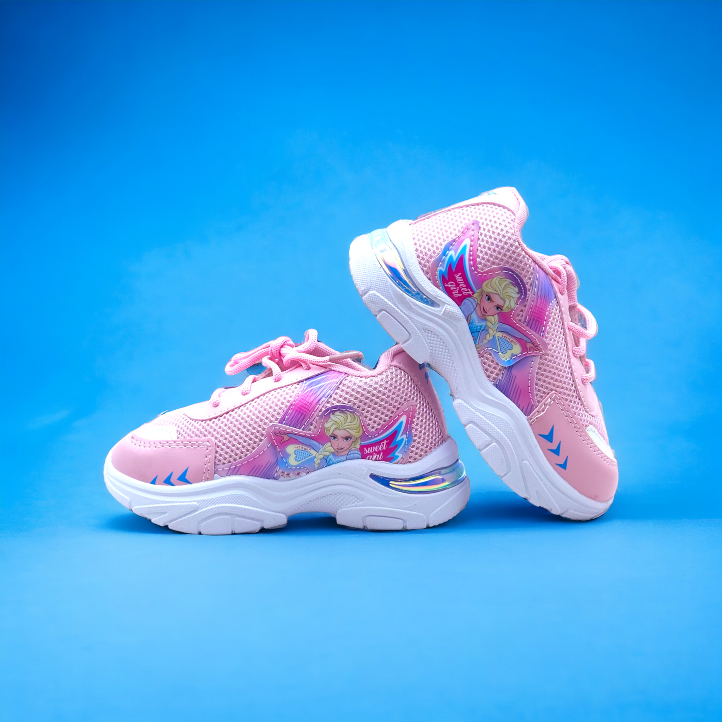 Frozen Pink Casual Shoes for Girls