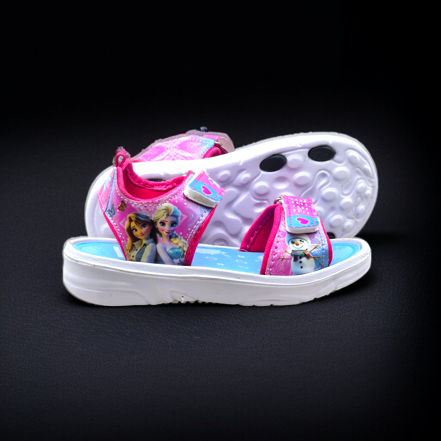Comfortable Freeze-Pink Sandals for Kids