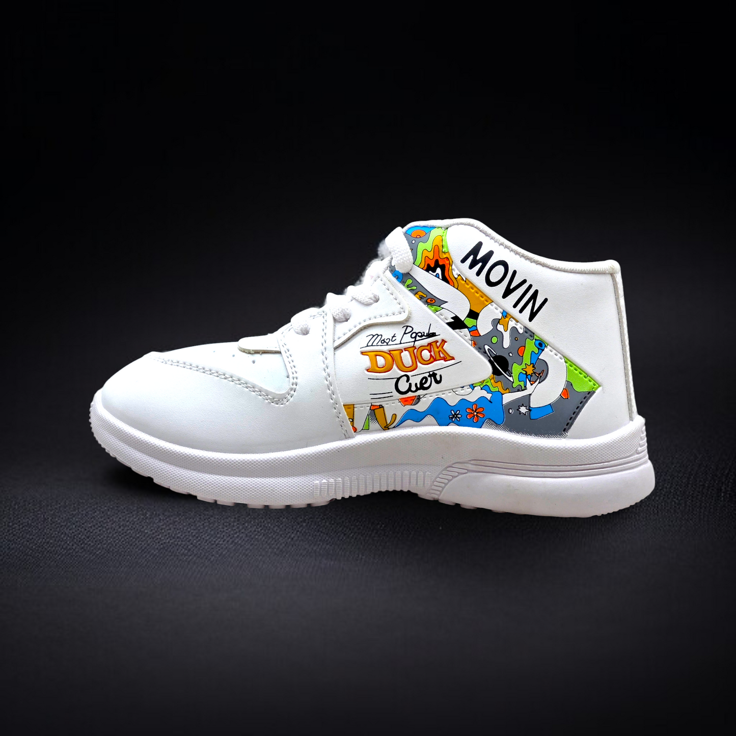 Movin Premium High Neck Sneaker for Kids