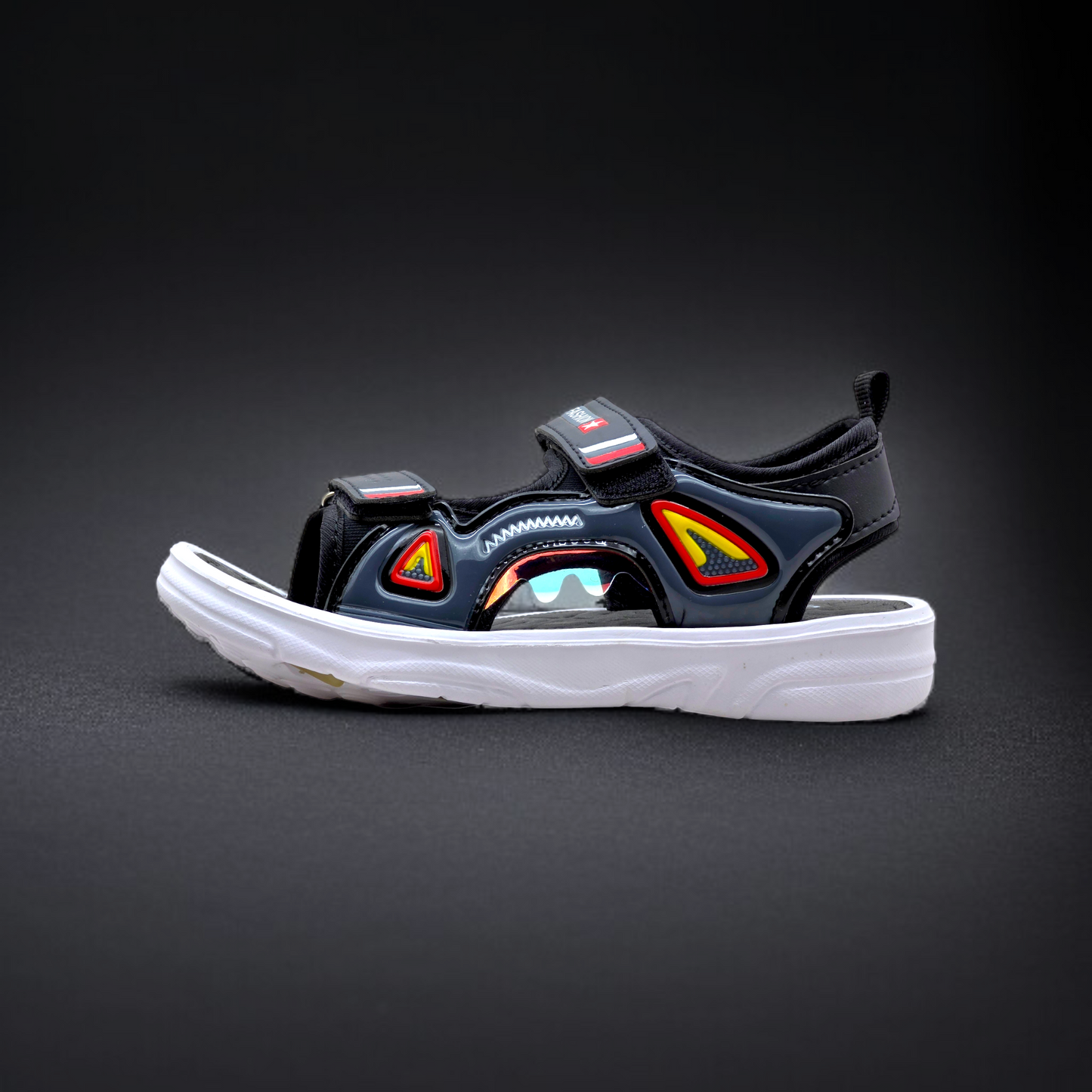 Fashion-Star Black Comfortable Sandals for Kids