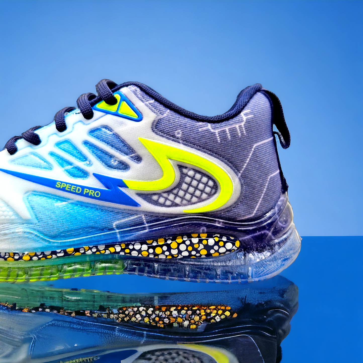 Navy & Sky Blue Sports Shoes for Boys