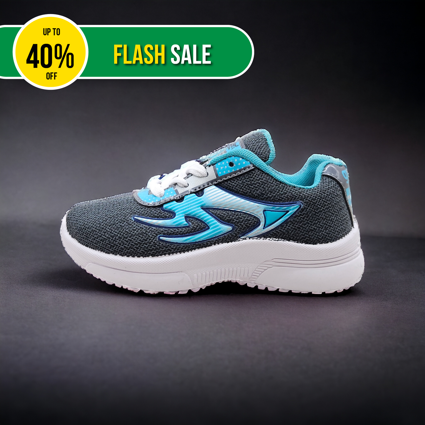 Blue Sports Shoes for Little Explorers!