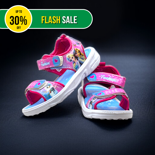 Comfortable Freeze-Pink Sandals for Kids