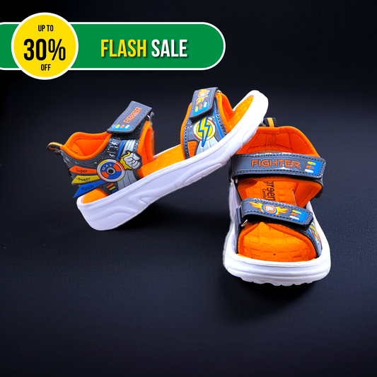 Orange Comfortable Sandals for Kids