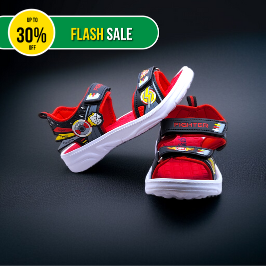 Red Comfortable Sandals for Kids