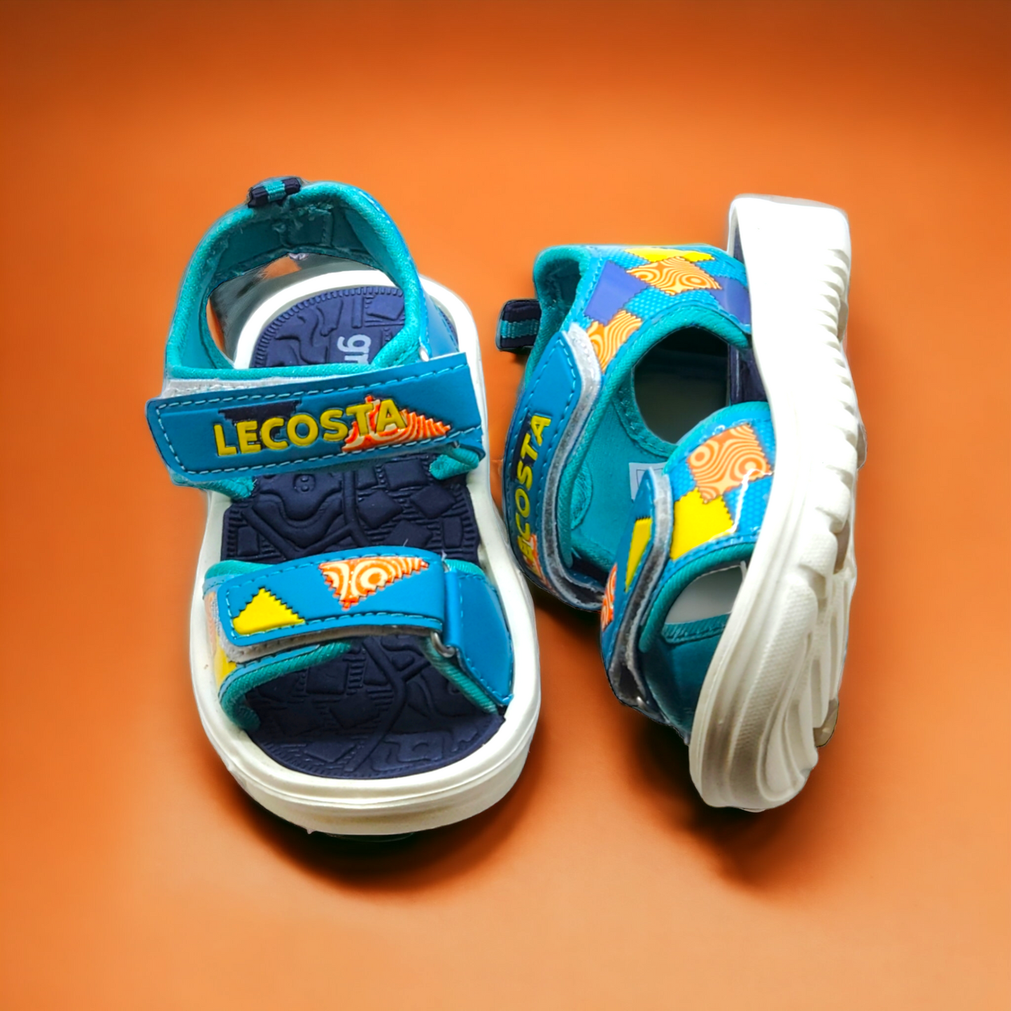Lecosta Lagoon: Dive into Adventure with Sea Green Kids' Sandals!