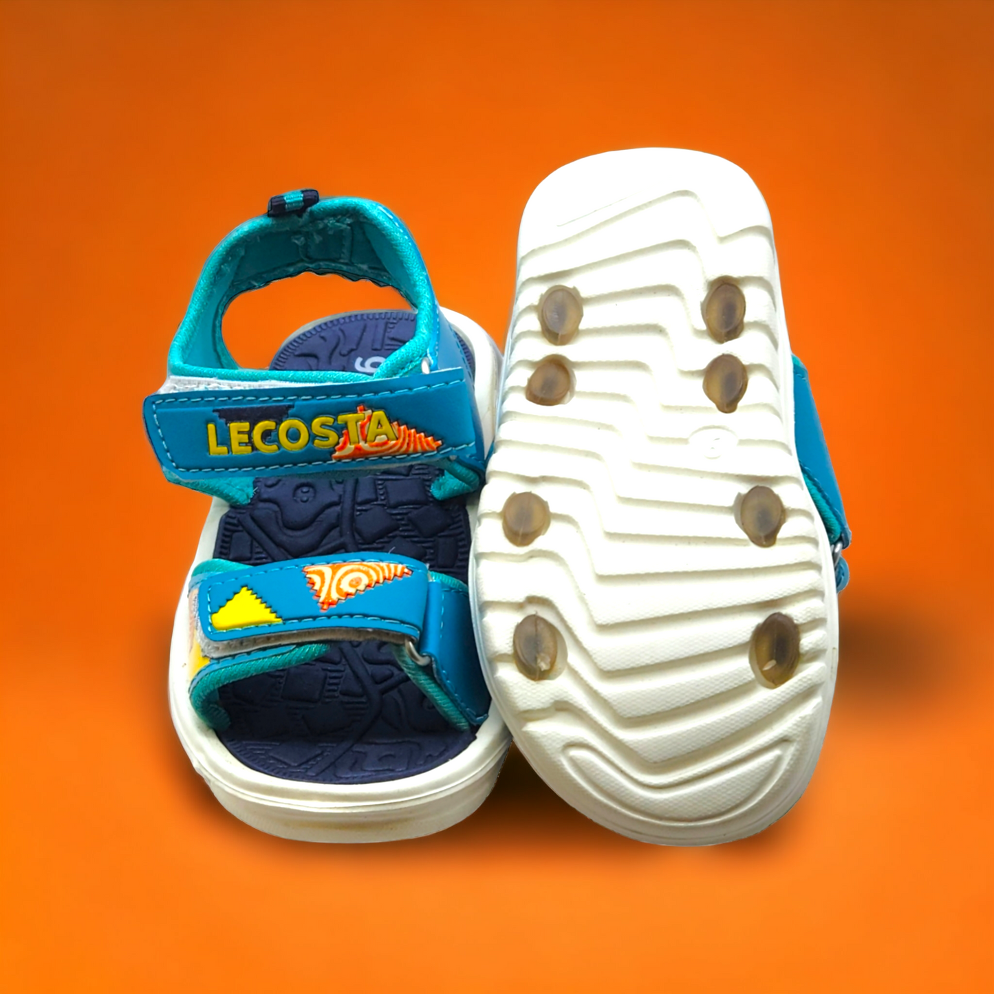 Lecosta Lagoon: Dive into Adventure with Sea Green Kids' Sandals!