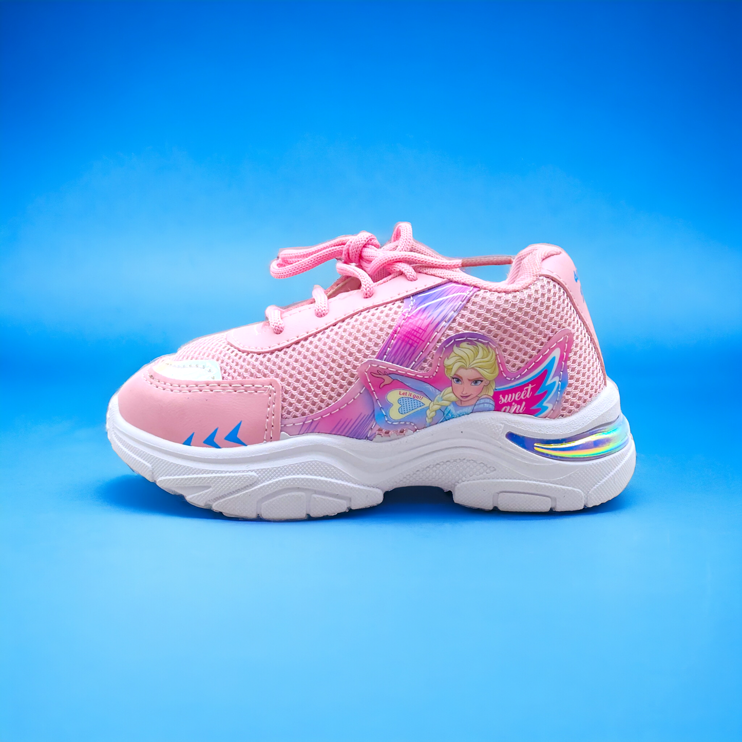 Frozen Pink Casual Shoes for kids Girls