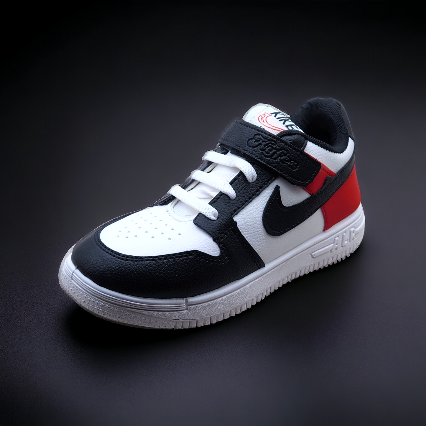 Black Red Sneakers for Kids!