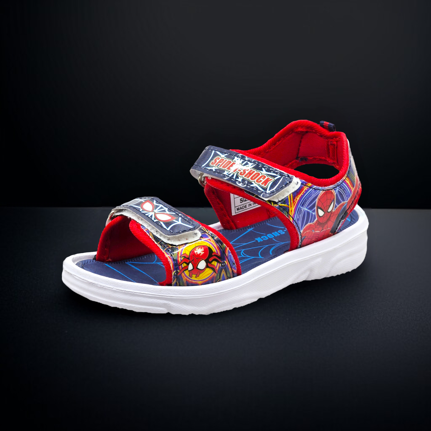 Comfortable Spidy-Red Sandals for Kids