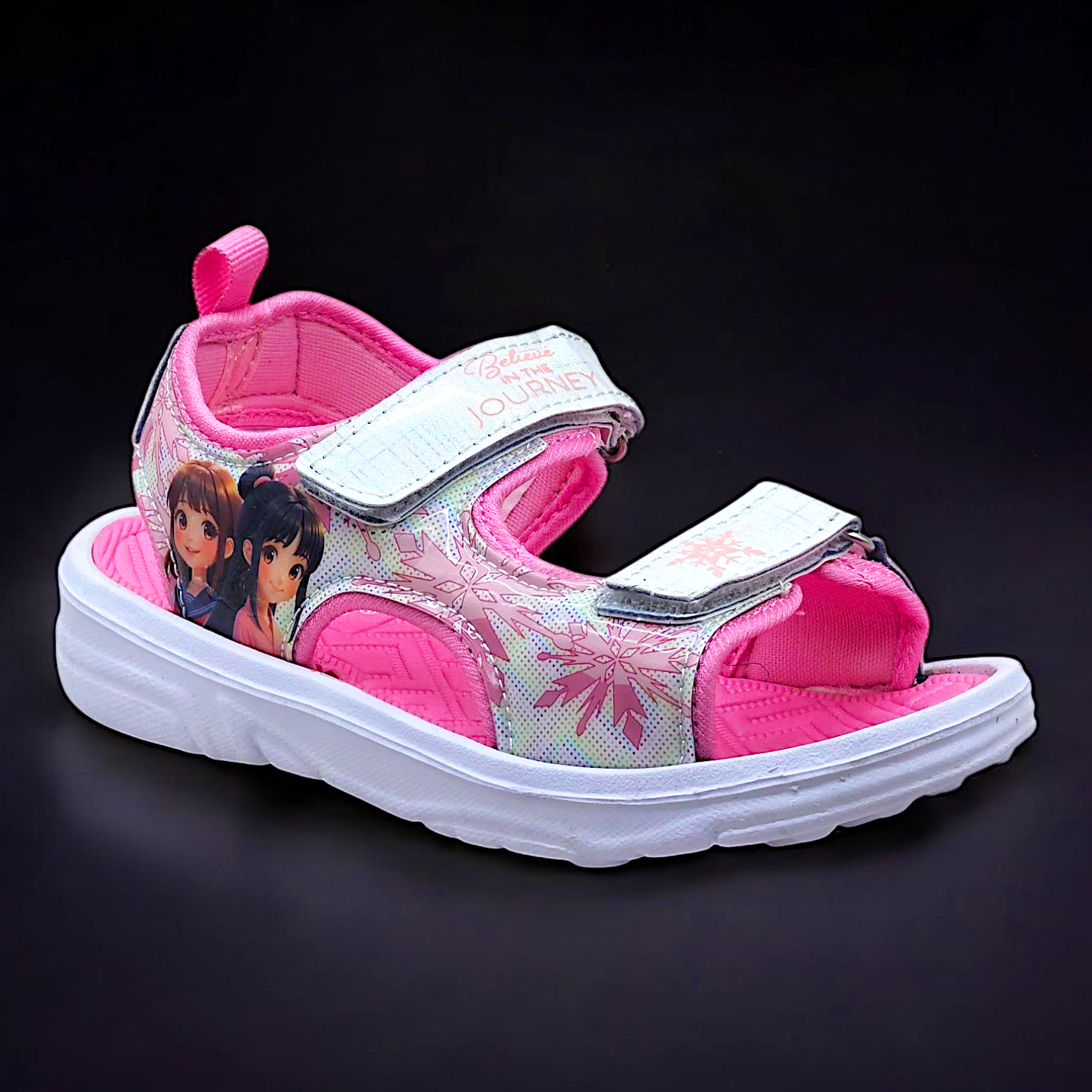 Girls’ Anime Princess Pink Sandals