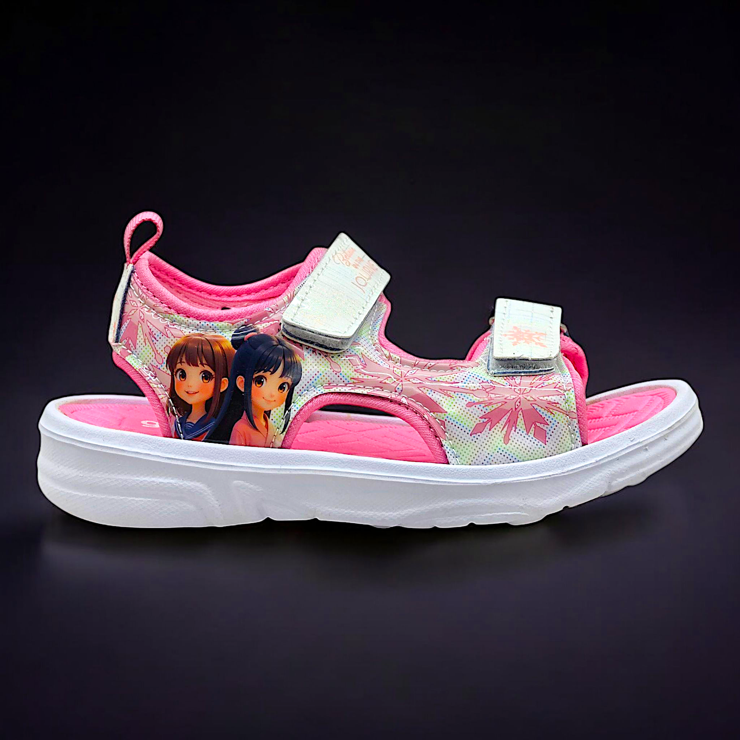 Girls’ Anime Princess Pink Sandals